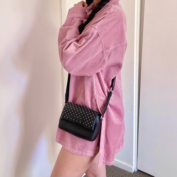 Aimee Kestenberg Mini Crossbody Silver Stud Purse - Picture 2 of 8